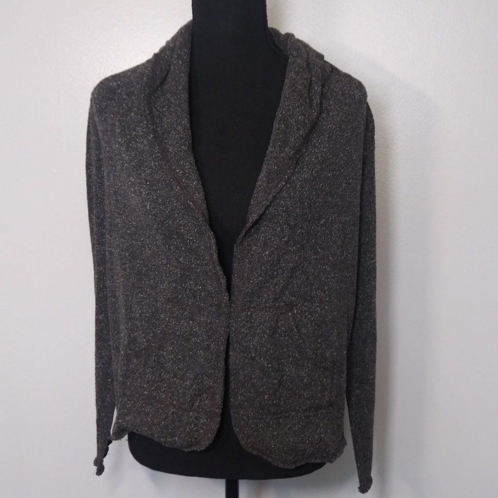 Cabi Cardigan Lightweight Speckled Marled Grey Jacket